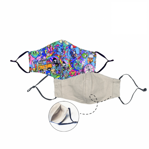 tokidoki - Anti-Bacterial Reusable Mask