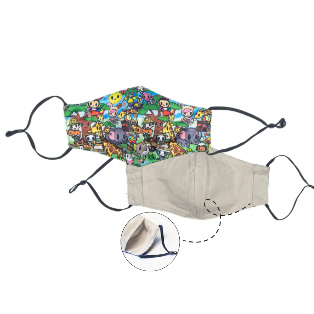 tokidoki - Anti-Bacterial Reusable Mask