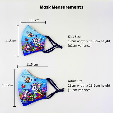 tokidoki - Anti-Bacterial Reusable Mask