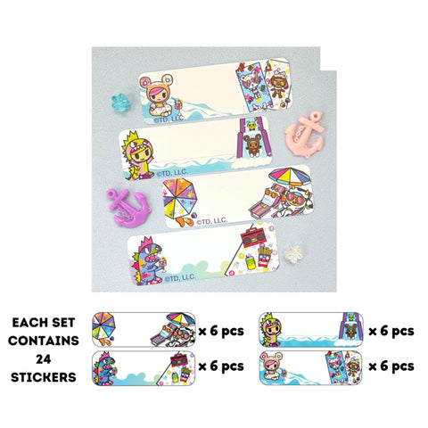 (2 packs at $14.90 PROMO) tokidoki - Sticker Decals (NEW!)
