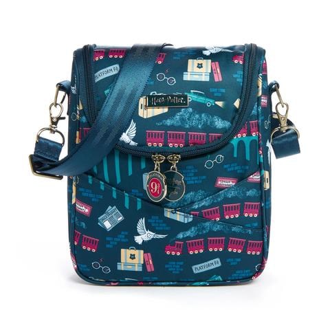 Ju-Ju-Be Teal Harry Potter Drawstring Backpack Hogwarts Express Drawstring Bag - Quizzic Alley main image 2